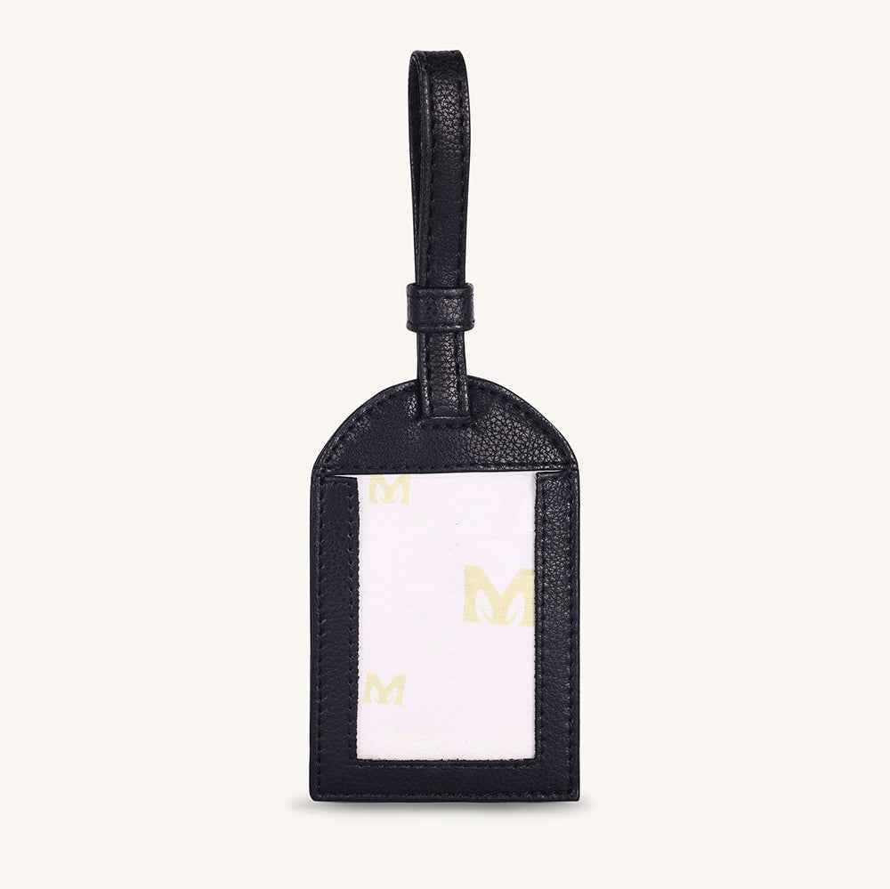 Alexis Travel Tag - Black