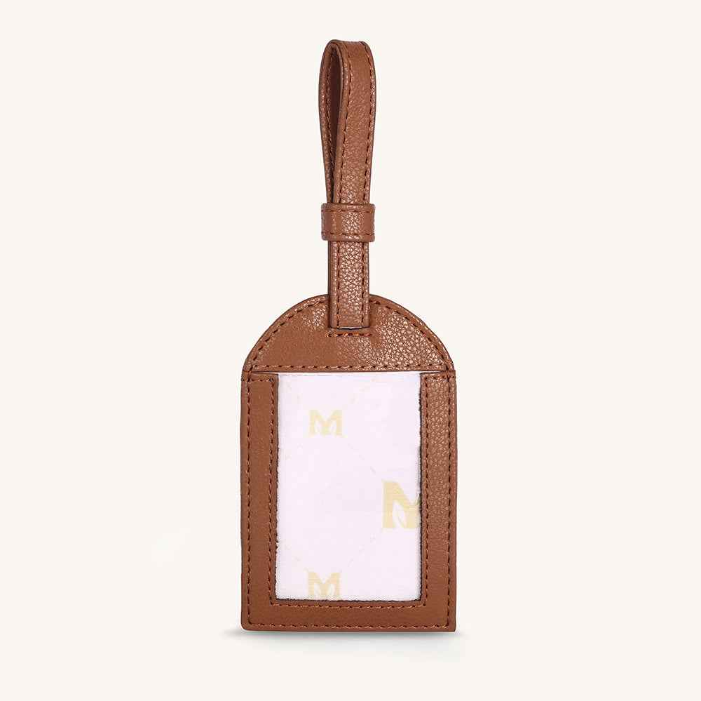 Alexis Travel Tag - Tan