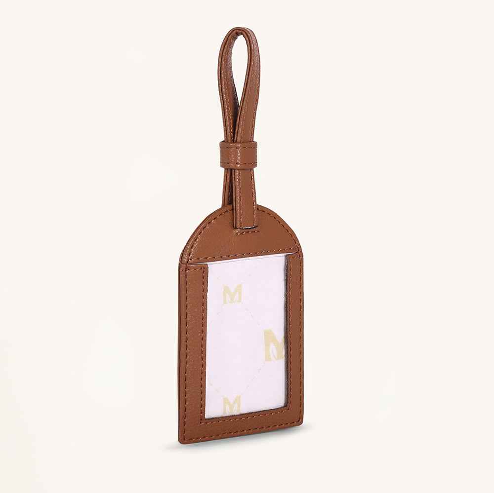 Alexis Travel Tag - Tan
