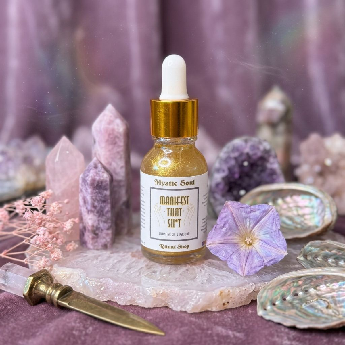 Manifest That Sh*t Ritual Oil by Mystic Soul Ritual Shop