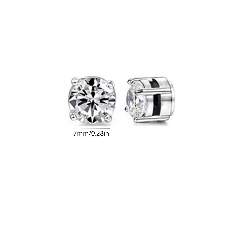 Unisex Korean Style Stainless Steel Ear Clip Without Pierced Ears