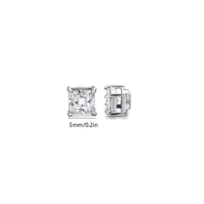 Unisex Korean Style Stainless Steel Ear Clip Without Pierced Ears