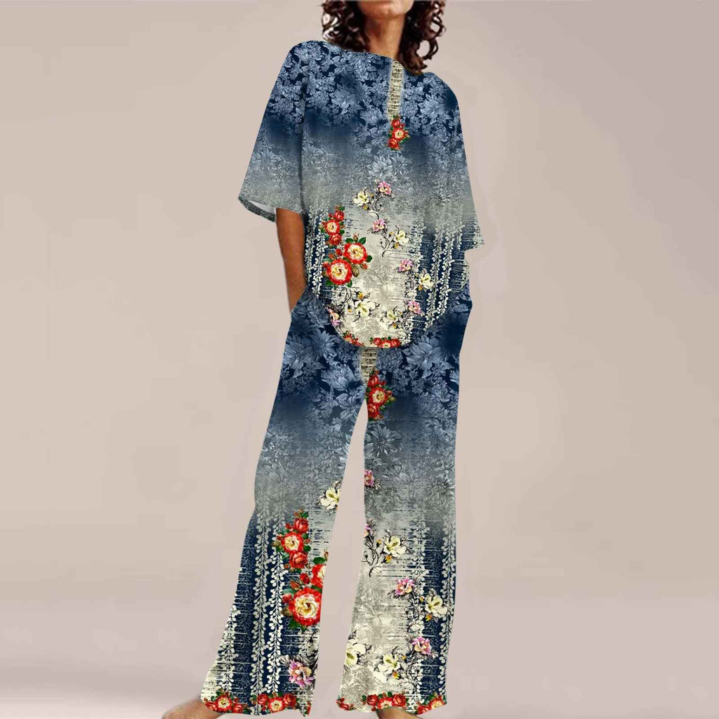 Fashion Personalized Women's 3D Printed Short Sleeve Suit