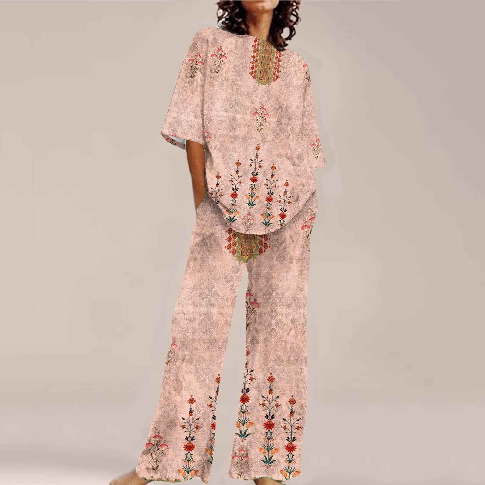 Fashion Personalized Women's 3D Printed Short Sleeve Suit