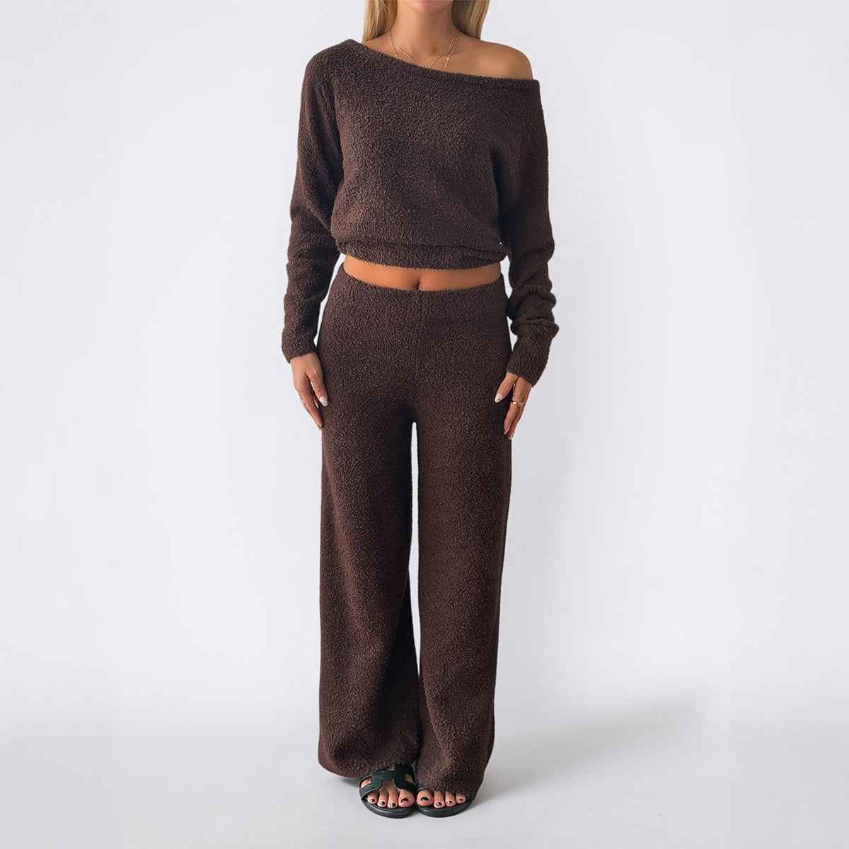 Women's Leisure Sports Long Sleeve Trousers Suits