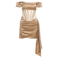 Women's Fashion Winter Sexy Hot Design High Dresses