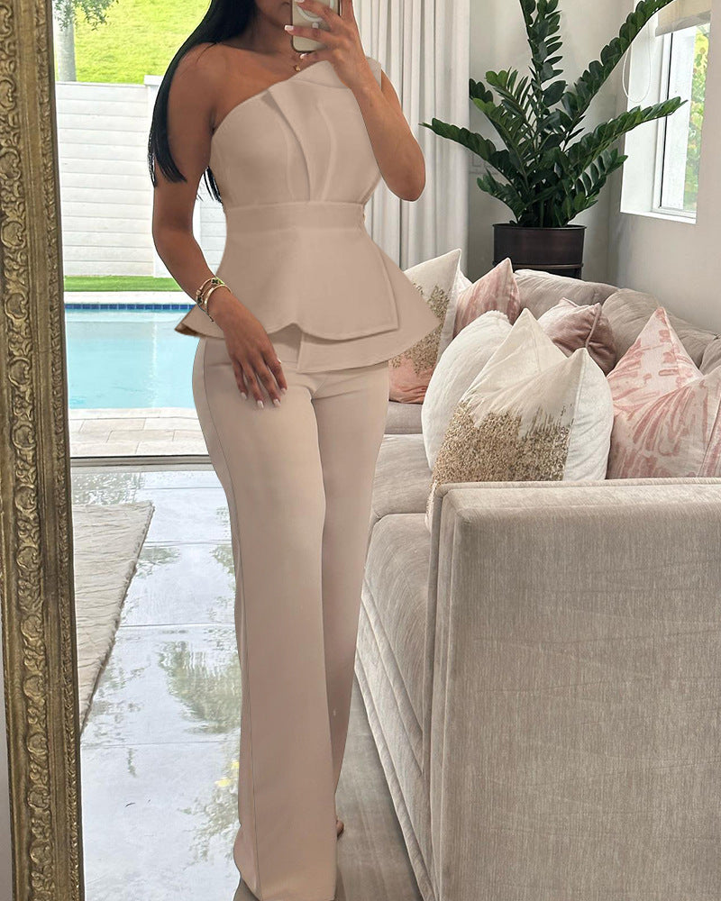 Lantern Sleeve Loose Wide Leg Need Dresses