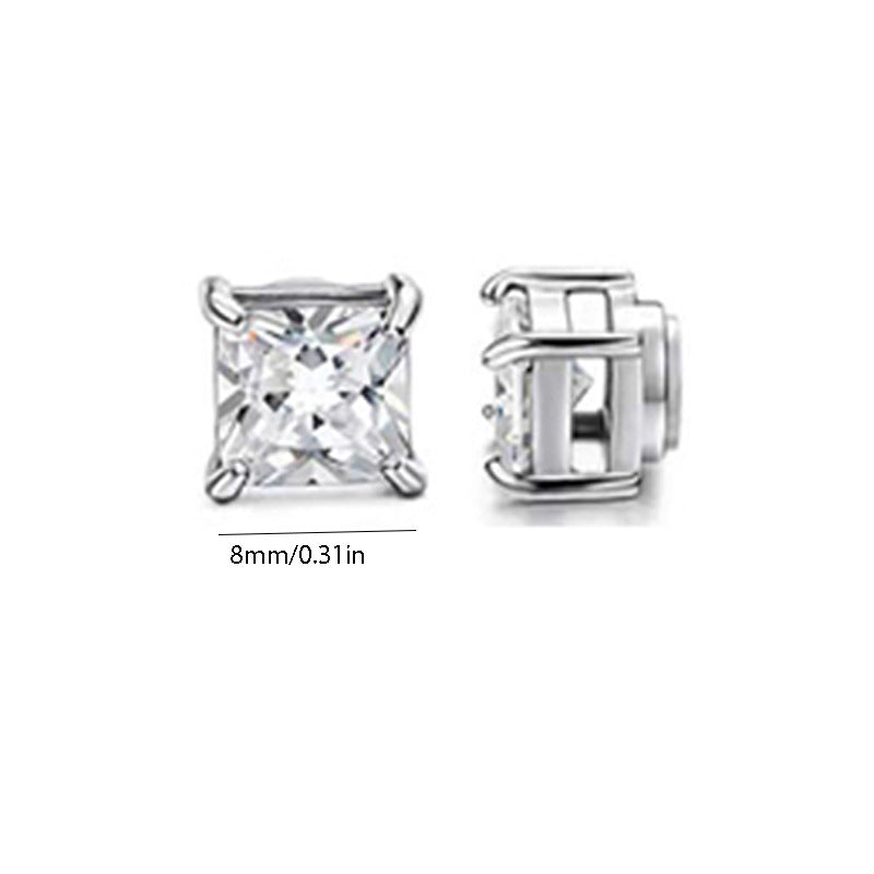 Unisex Korean Style Stainless Steel Ear Clip Without Pierced Ears