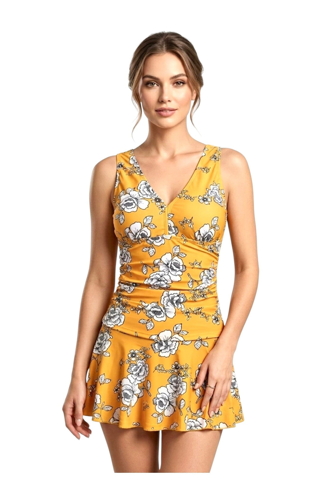 PF837-Rose Mustard by MARINA WEST SWIM