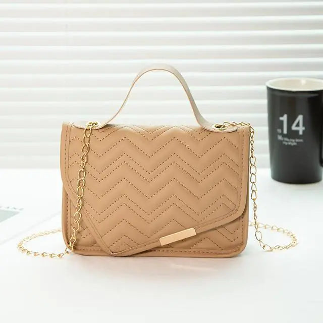 Fashion Women's PU Leather Messenger Shoulder Bag
