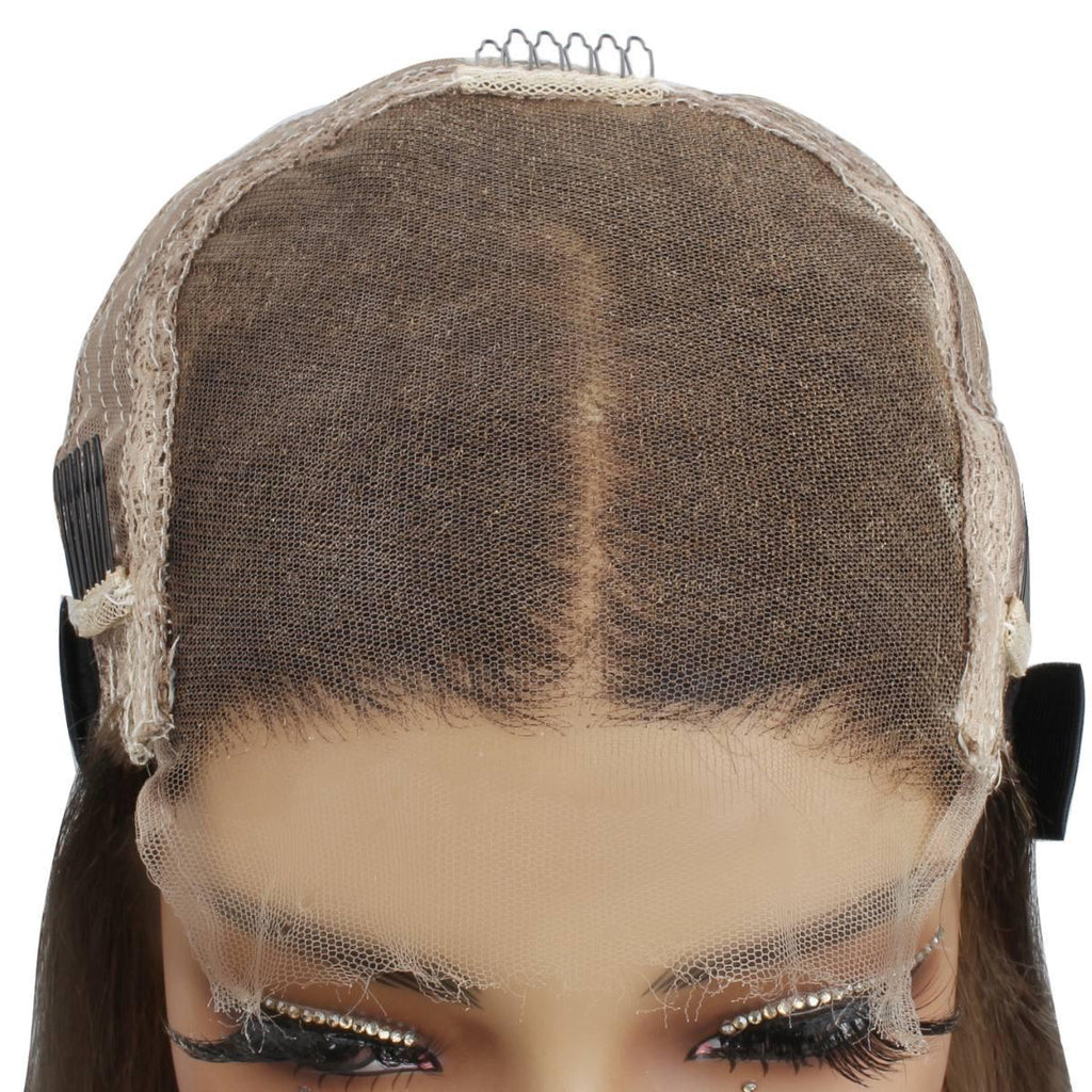 Raw Penelope Glueless 5x5 HD Lace Professionally Colored 100% Human Hair Closure Wig by Private Label