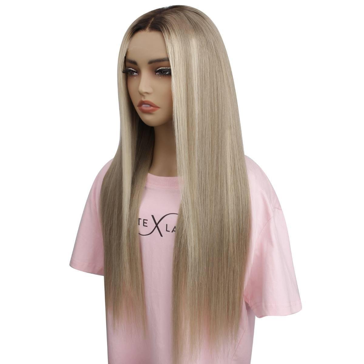 Raw Penelope Glueless 5x5 HD Lace Professionally Colored 100% Human Hair Closure Wig by Private Label