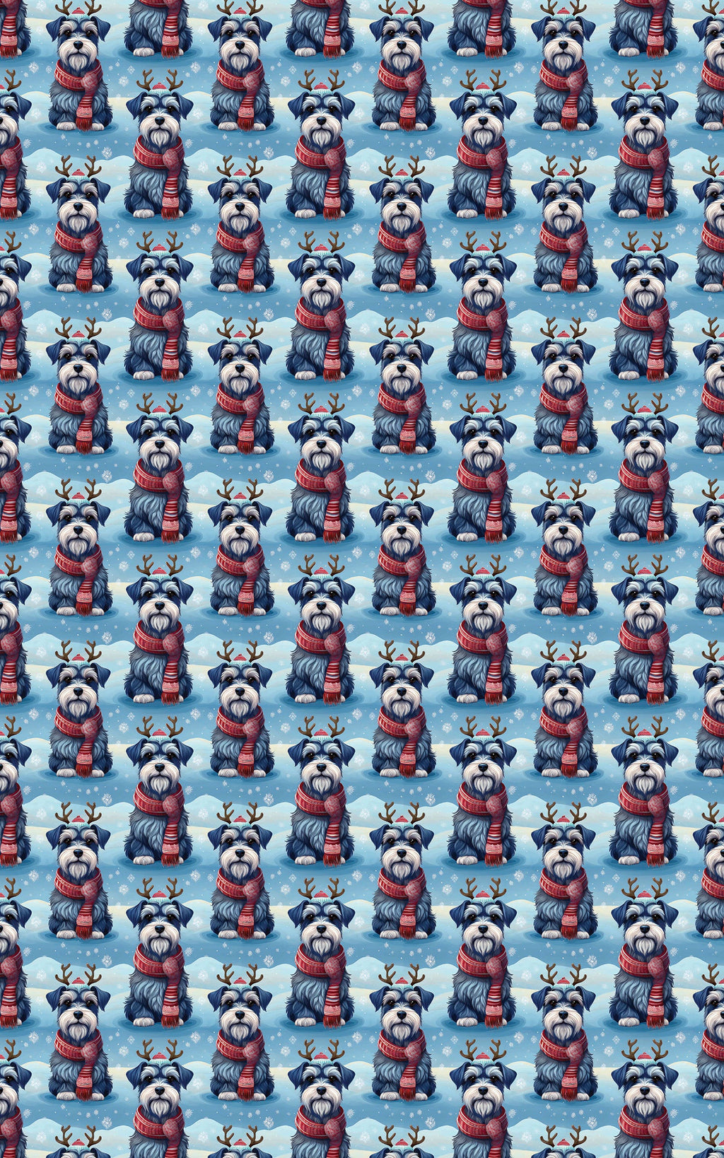 Scarved Schnauzer Cheer