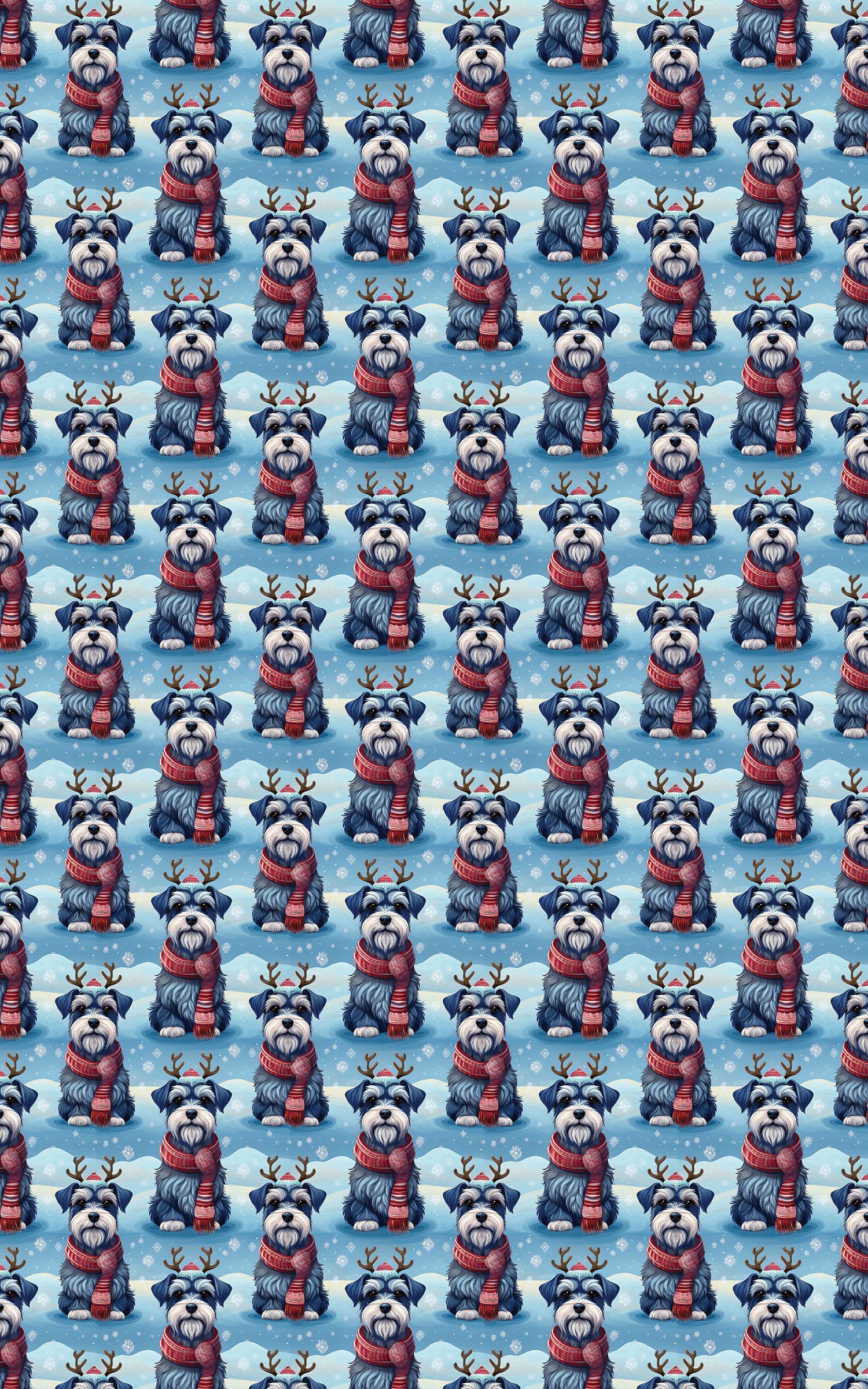 Scarved Schnauzer Cheer