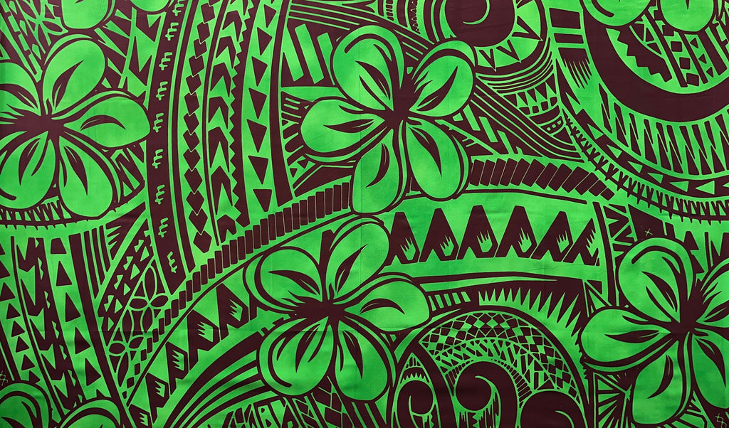 Plumeria Flower Polyester Sarong | Islands Fabric - Goddess Imports Marketplace