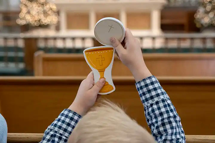 Quiet Mass Set | Catholic Mass Toy for Kids | Montessori Faith Learning by Saintly Heart