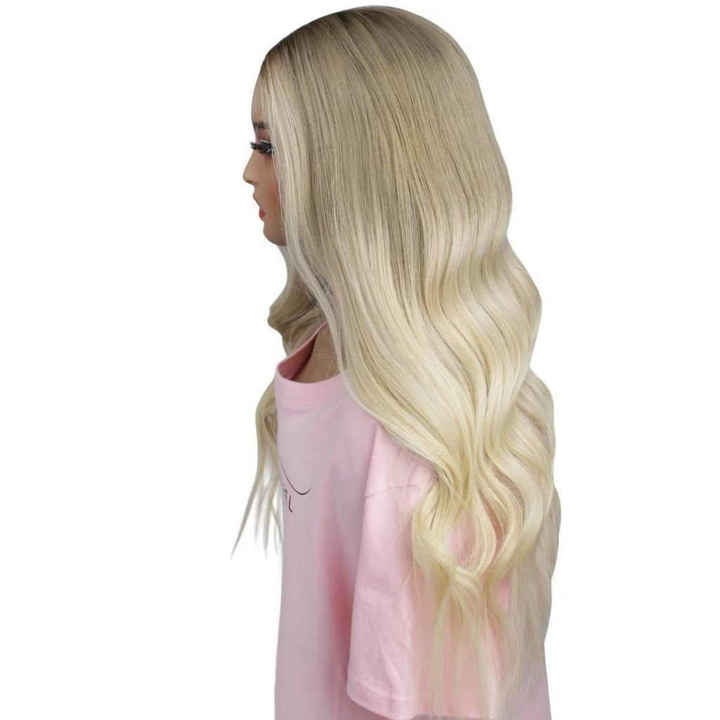 Raw Ruby Glueless 5x5 HD Lace Professionally Colored 100% Human Hair Closure Wig by Private Label