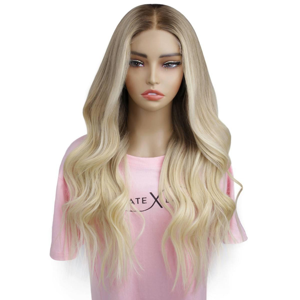 Raw Ruby Glueless 5x5 HD Lace Professionally Colored 100% Human Hair Closure Wig by Private Label