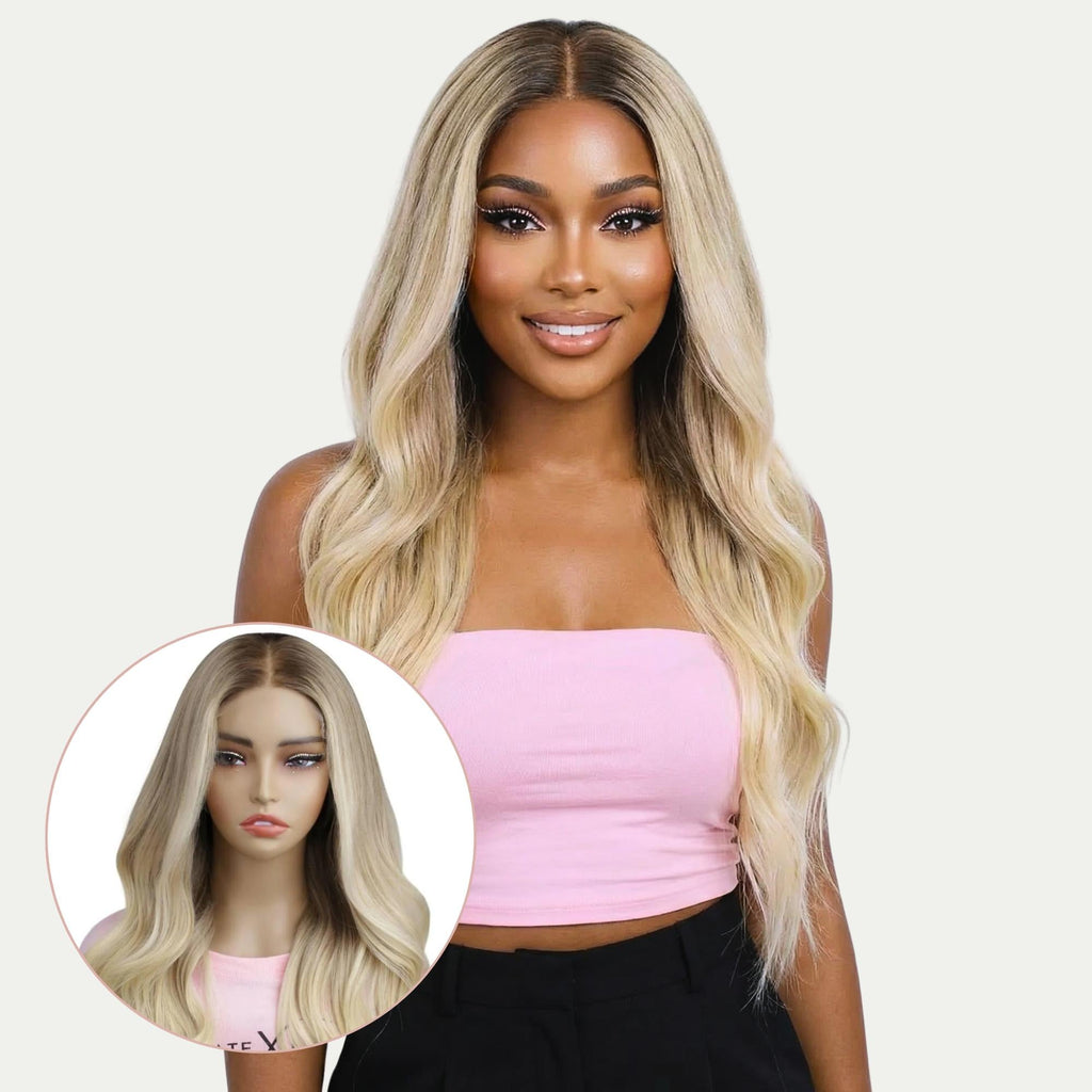 Raw Ruby Glueless 5x5 HD Lace Professionally Colored 100% Human Hair Closure Wig by Private Label