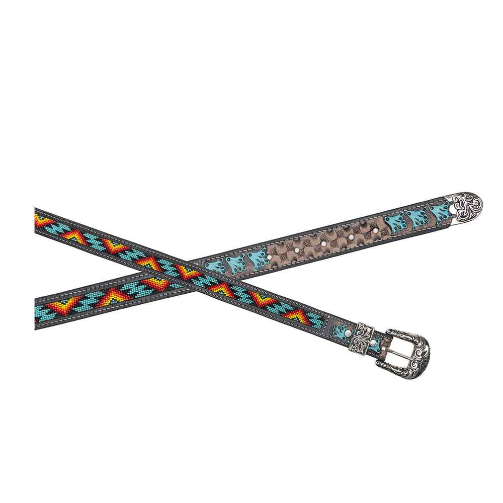 Mesa Moon Mirage Hand-tooled Women's Belt