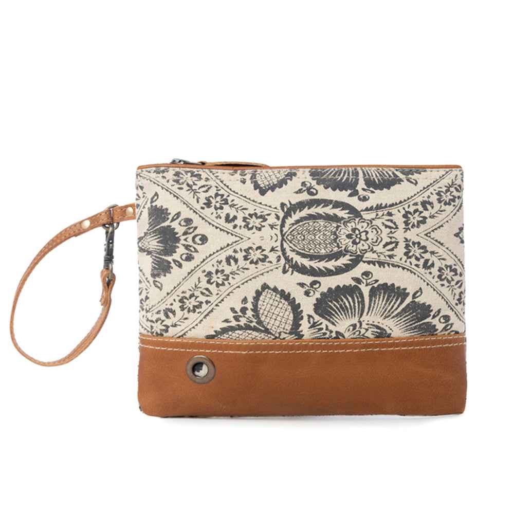 Floral Print Pouch