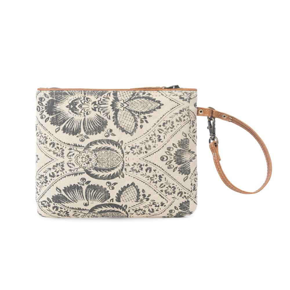 Floral Print Pouch