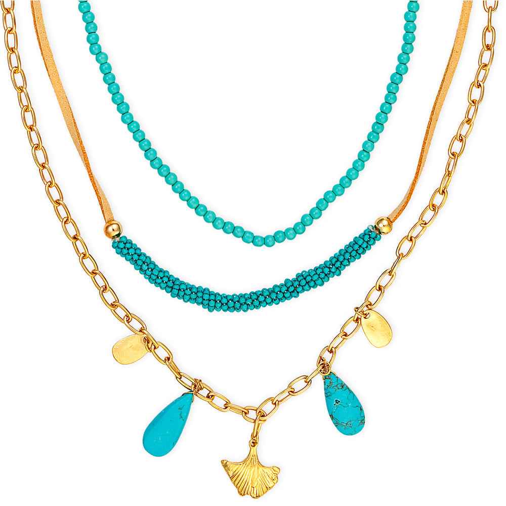 Elsa River Layered Necklace