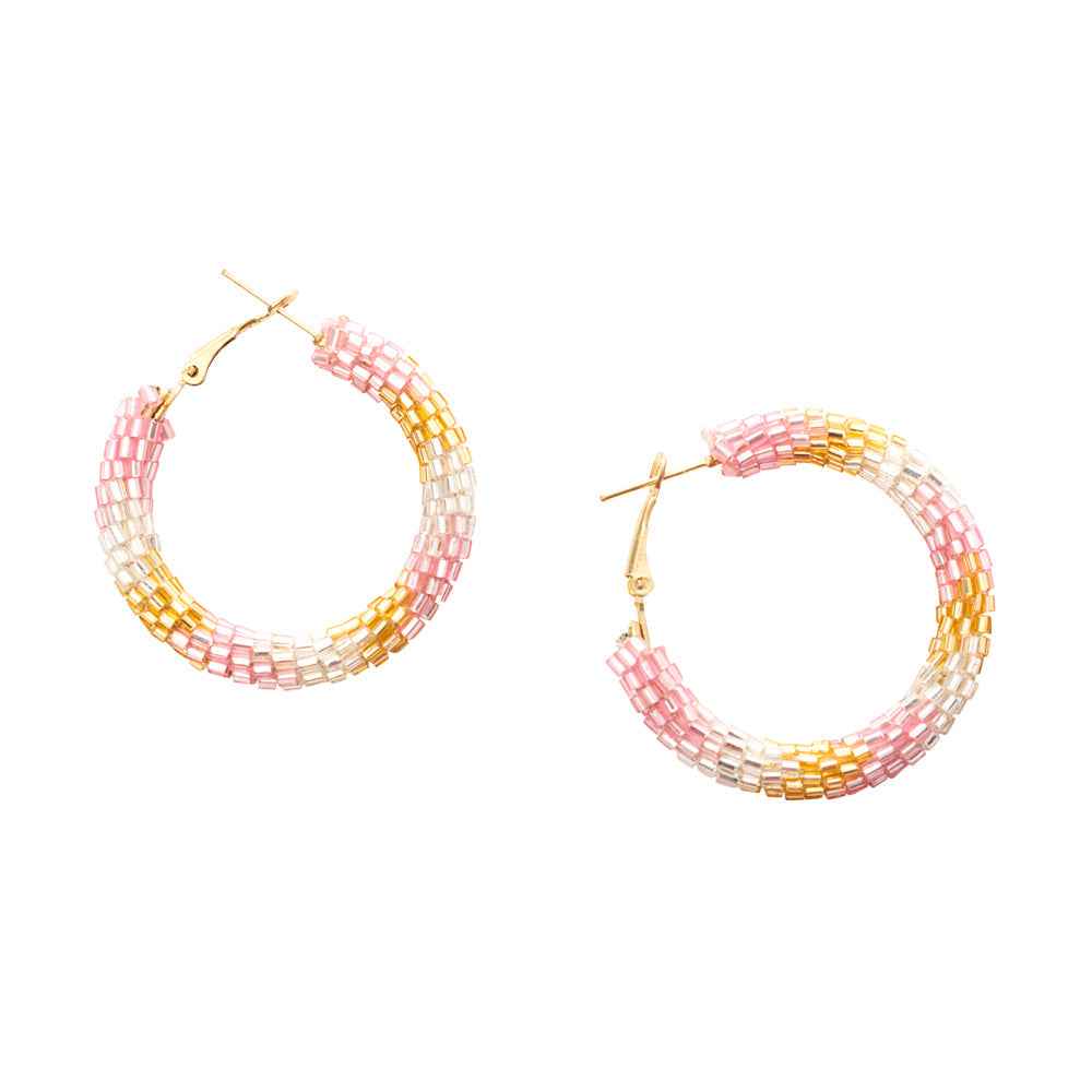 Morning Rays Hoop Earrings