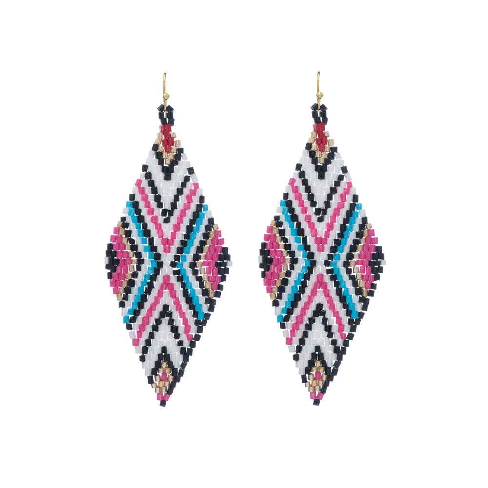 Times Remembered Beaded Earrings