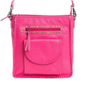Ninnekah Leather Bag In Magenta