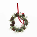 Pine Cone Berry Wreath Ornament