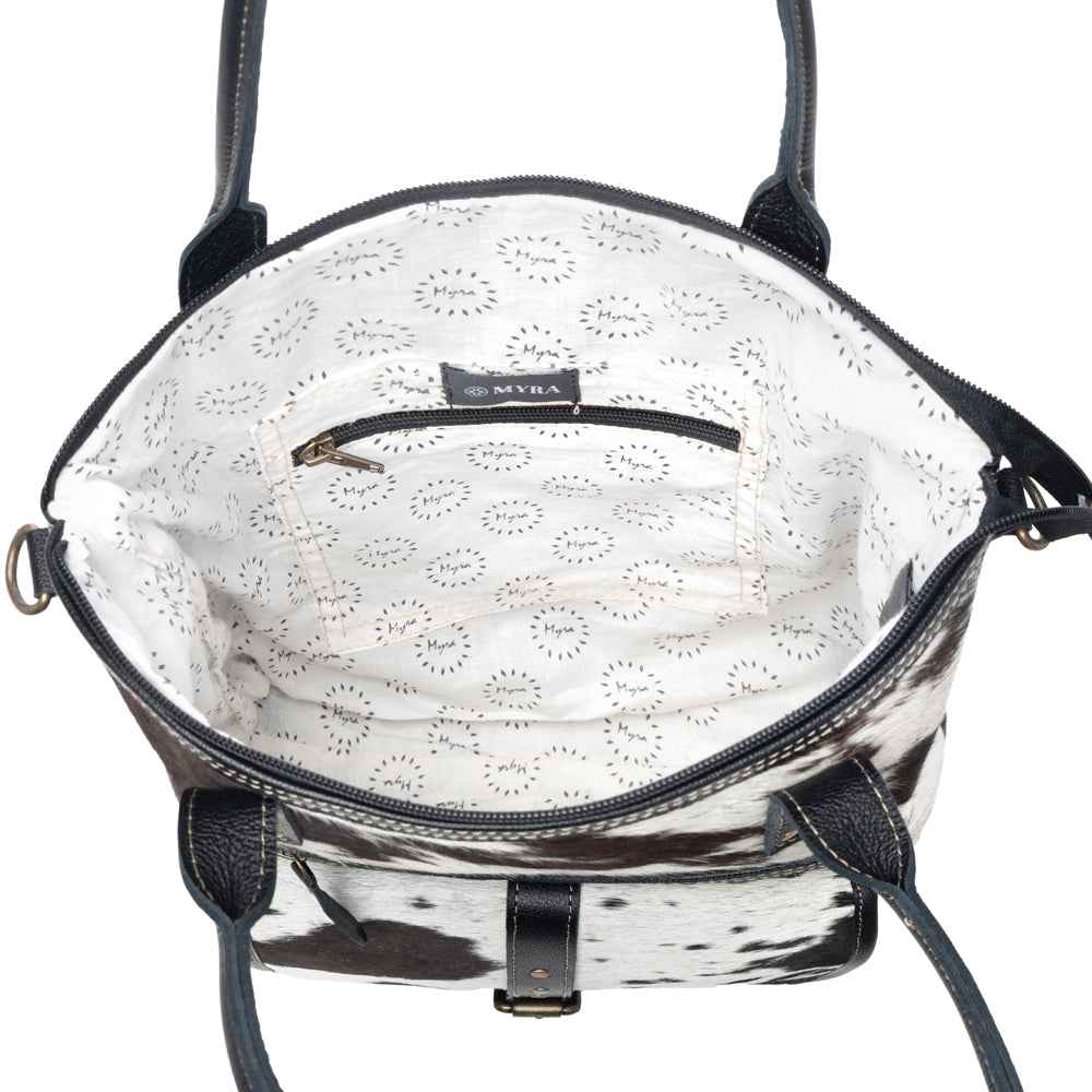 Mesa Maverick Tote Bag in Black & White