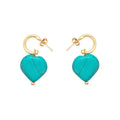 Mi CorazÃ³n Azul Earrings