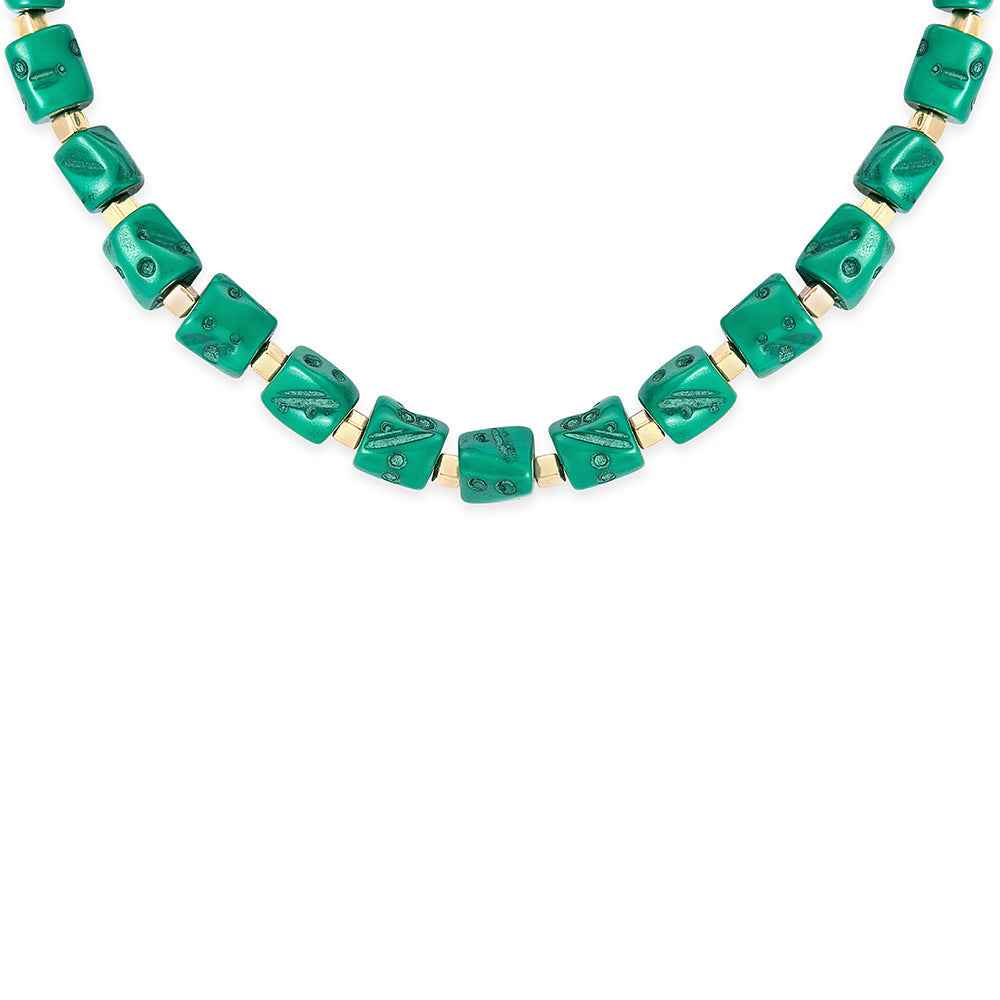 Green Fork Necklace