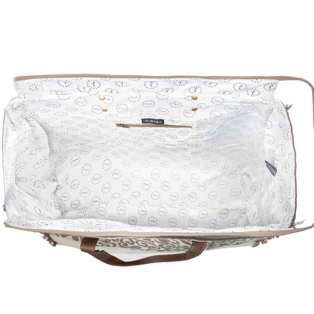Floral Print Weekender Bag