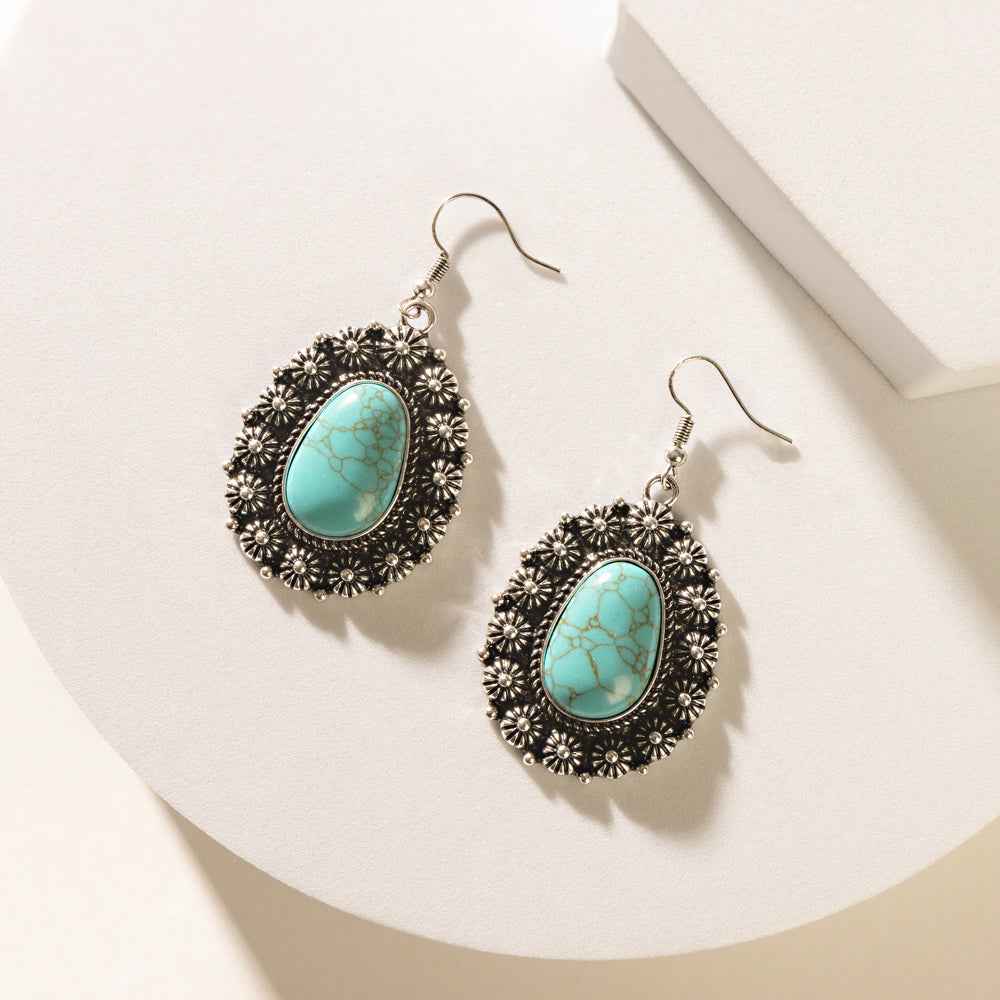 Lunare Light Earrings In Blue
