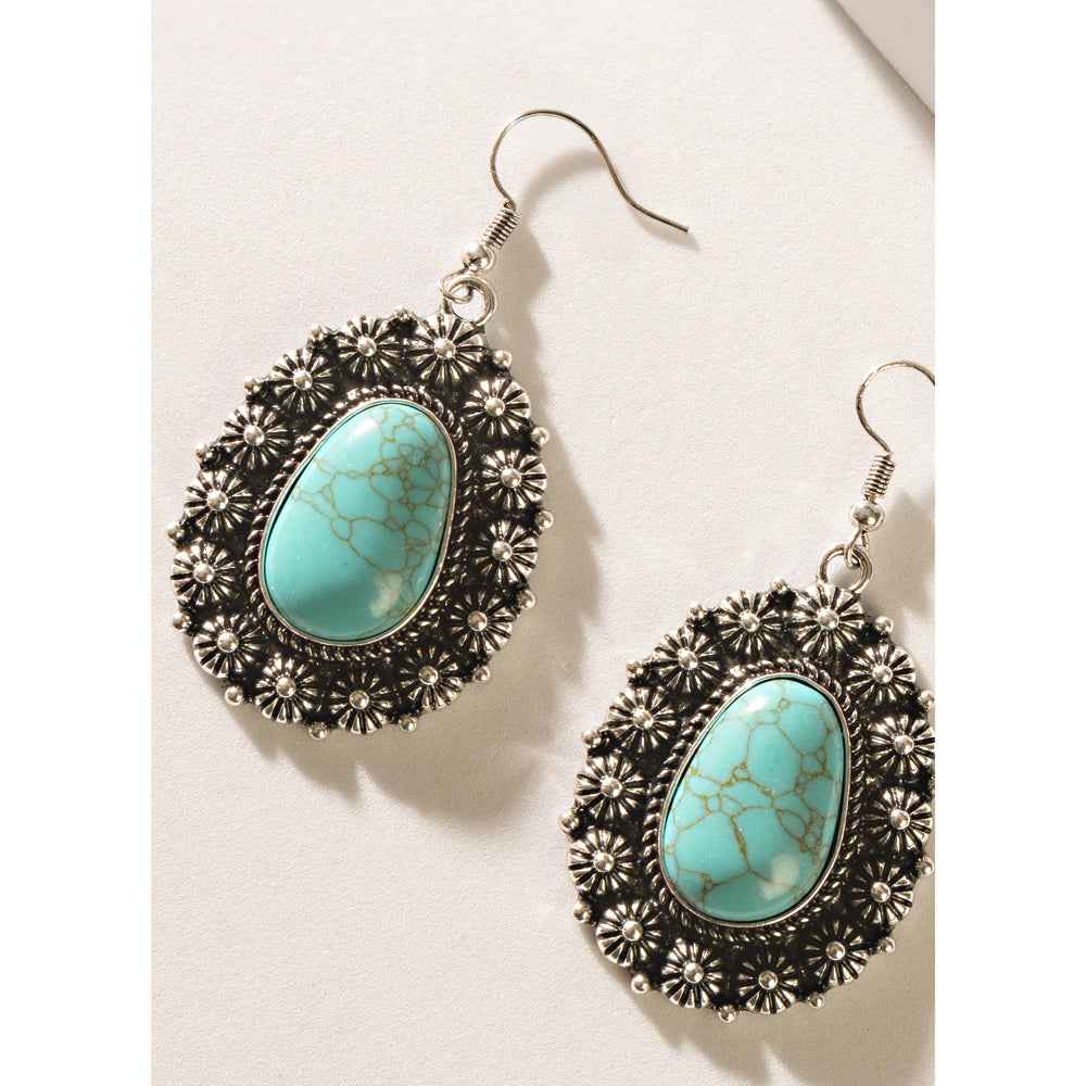 Lunare Light Earrings In Blue