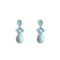 Bella in Blue Earrings  In Sky Blue