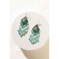 Streaming Starlight Beaded Earrings In Sky Blue