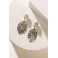 Antiqua Anne Earrings In Silver