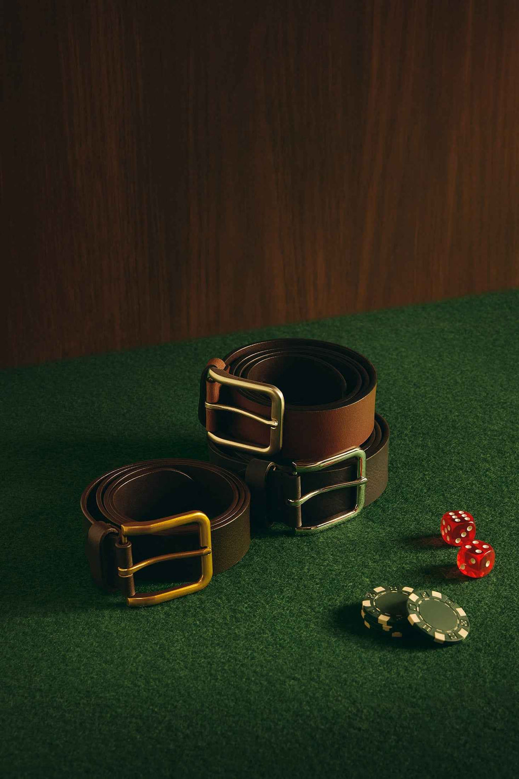 Wolfe Trail Men's Belt In Black