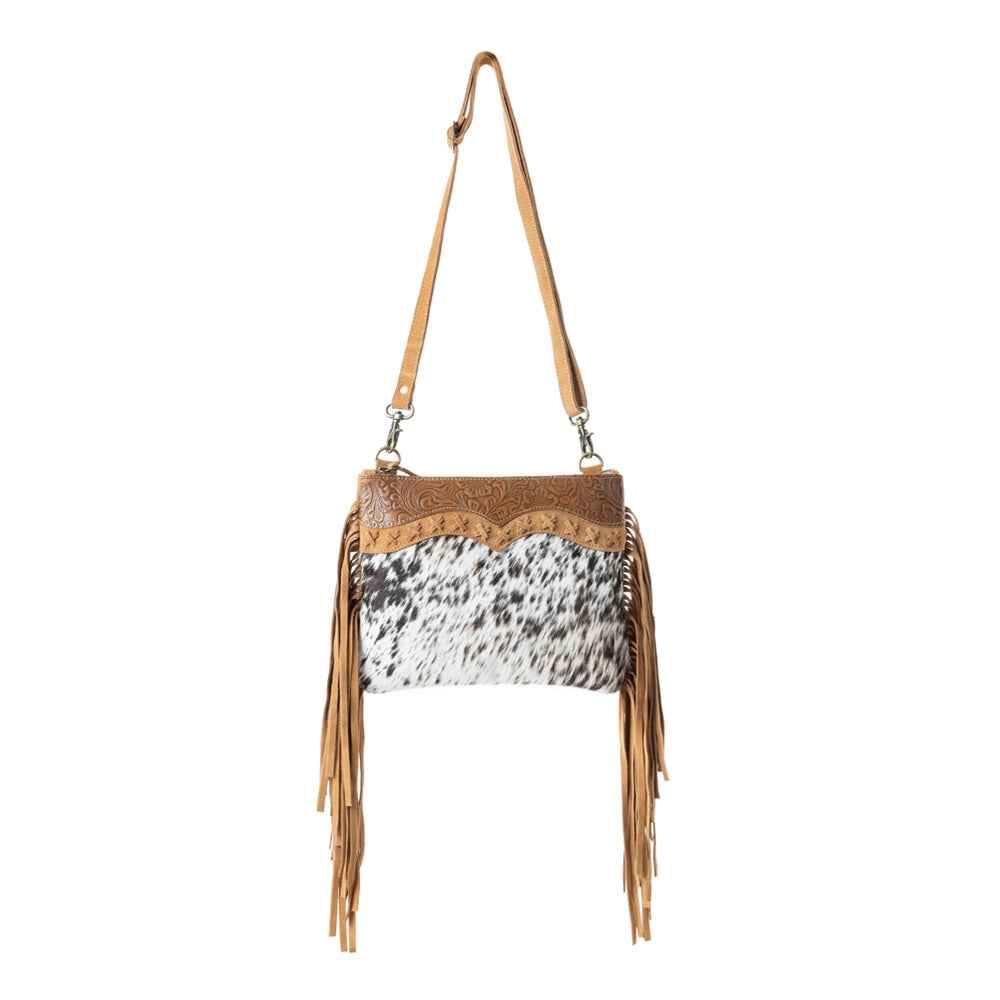 Timber Trail leather Bag in Burnished Bronze & Soft Porcelain