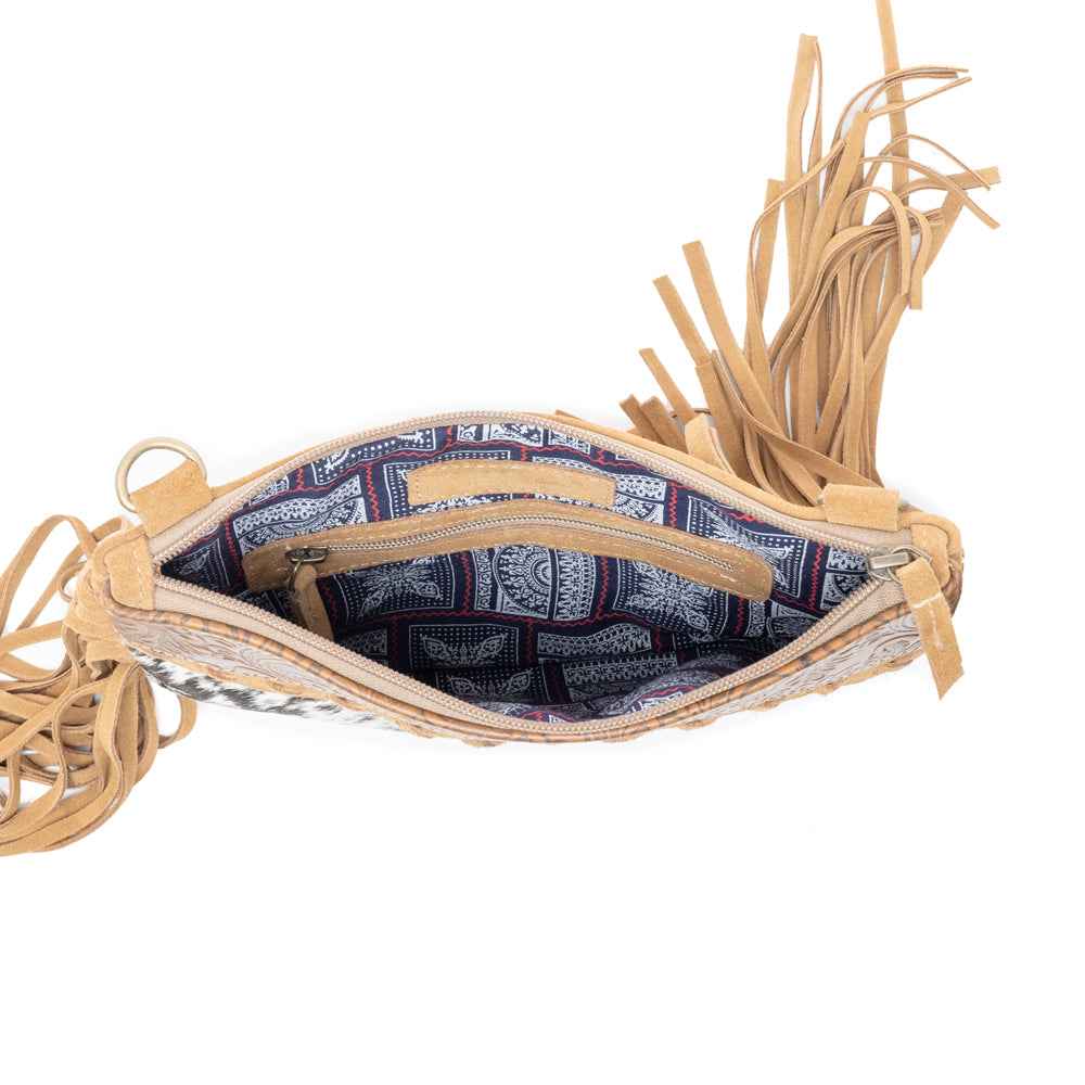 Timber Trail leather Bag in Burnished Bronze & Soft Porcelain
