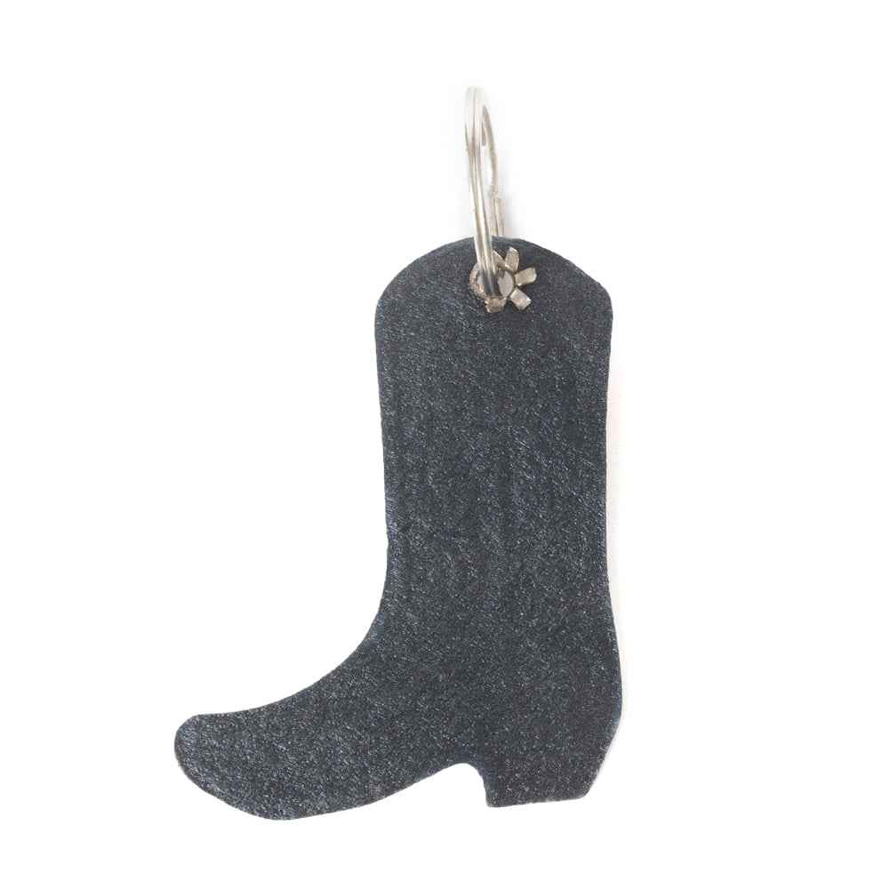 Blazin' Boot Leather Key Fob in Spiced Tan