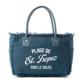 Saint Tropez Tote Bag In Green
