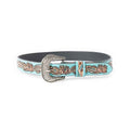 Jenson Hill Kid's Belt In Turquoise
