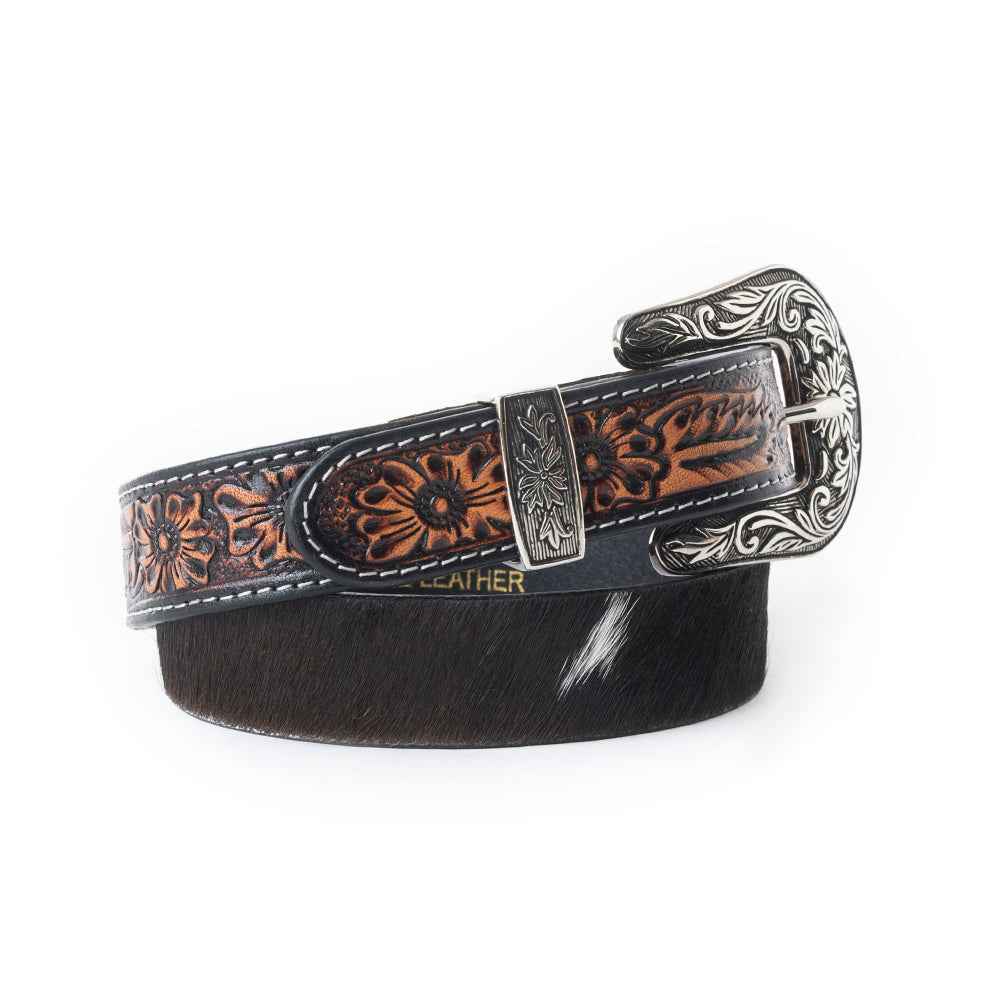 Jenson Hill Kid's Belt In Black & White