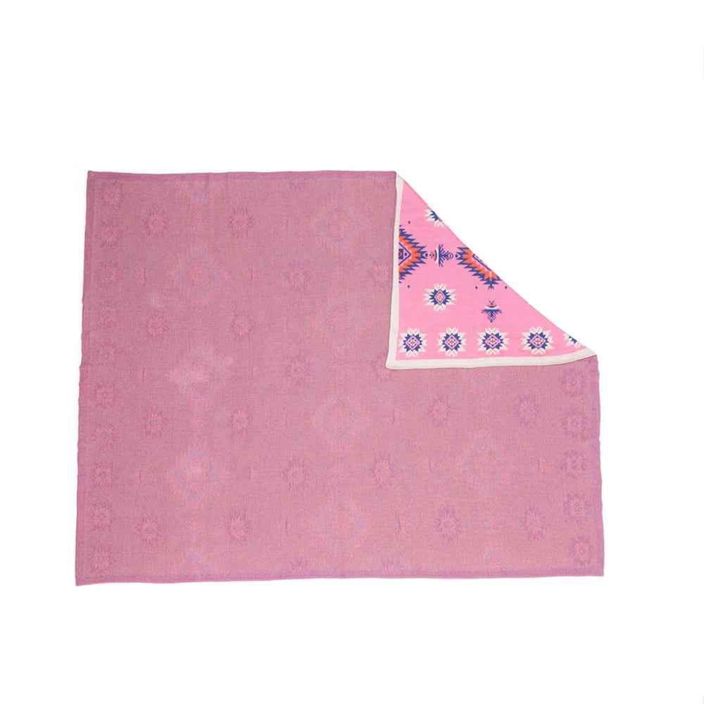 Field of Prairie Roses Throw
