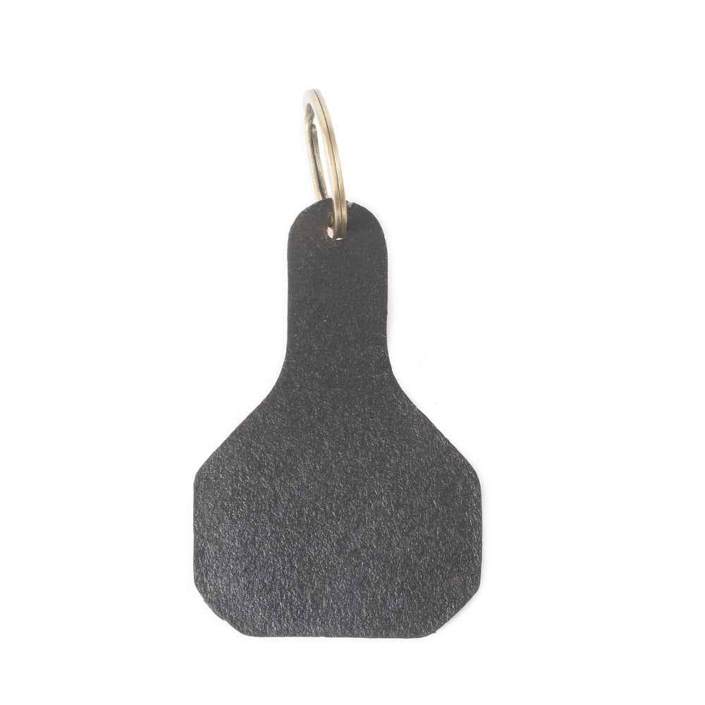 Arizona Blaze Tooled Leather Key Fob in Canyon Brown