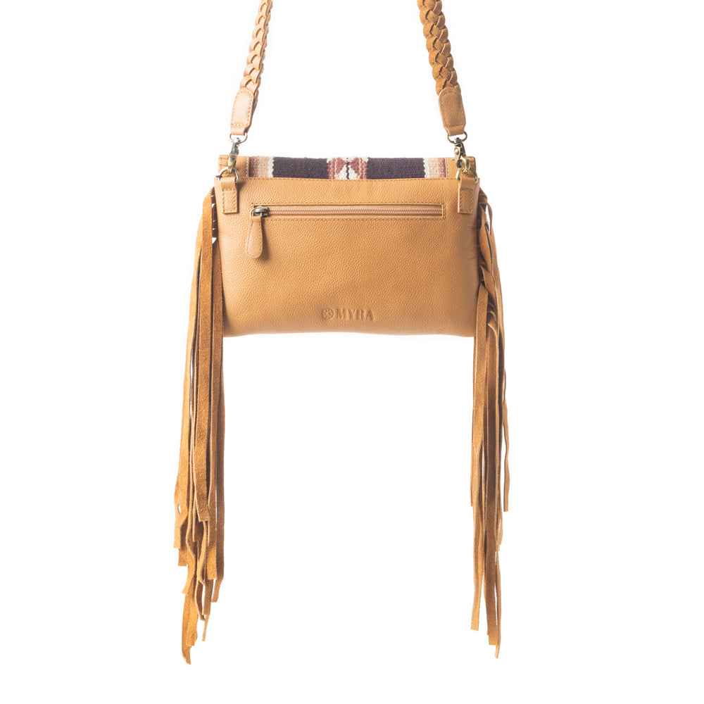 Desert Bonefire Crossbody Bag in Ochre Brown